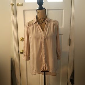 H&M Button Up Blouse Shirt